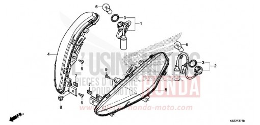 FRONT WINKER SH300AH de 2017